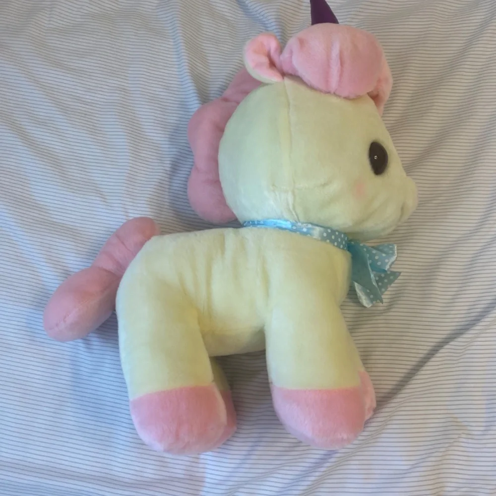 NWT Amuse Unicorn Plush Pastel Japanese Toy - Picture 10 of 14